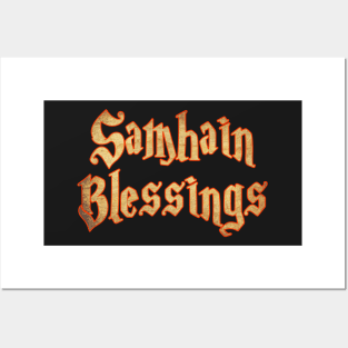 Samhain Blessings Posters and Art